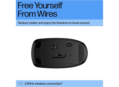 HP 235 Slim Wireless Mouse (Black)