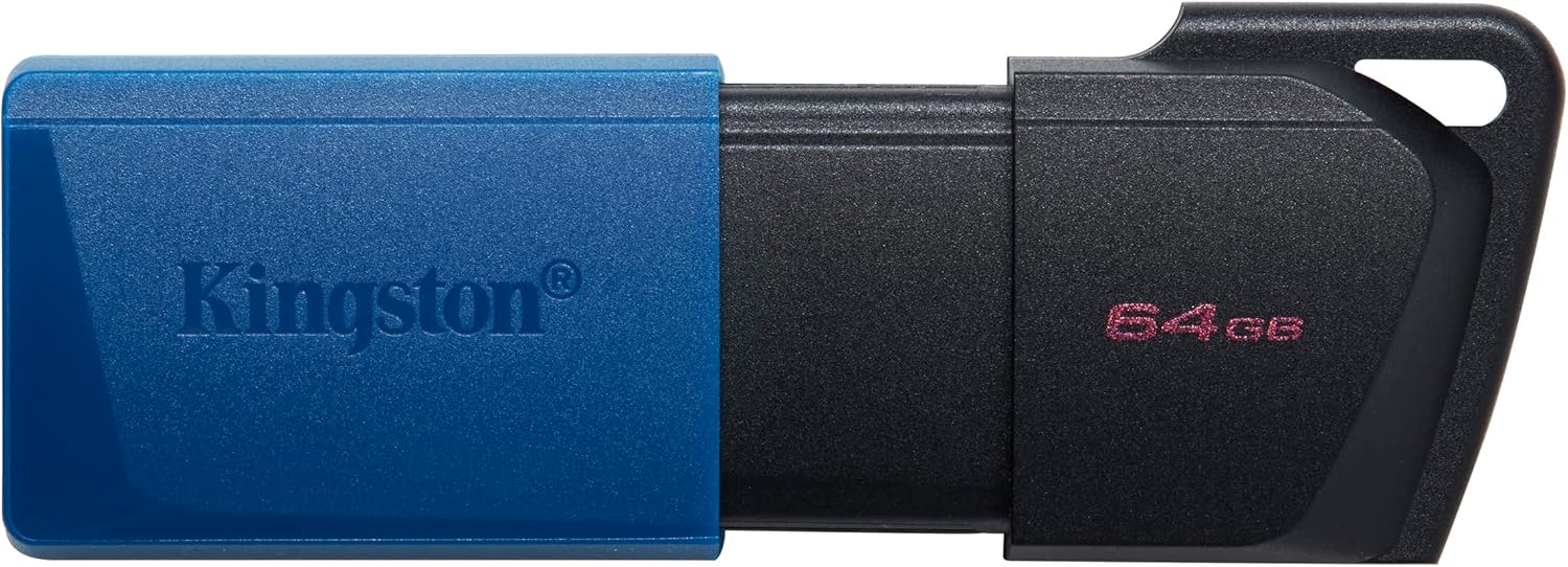 Kingston DataTraveler Exodia M 64GB USB 3.2 Gen 1 Flash Pen Drive | Blue/Black