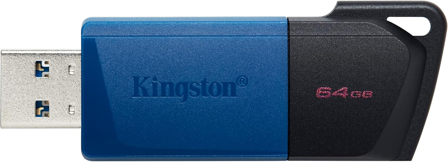 Kingston DataTraveler Exodia M 64GB USB 3.2 Gen 1 Flash Pen Drive | Blue/Black