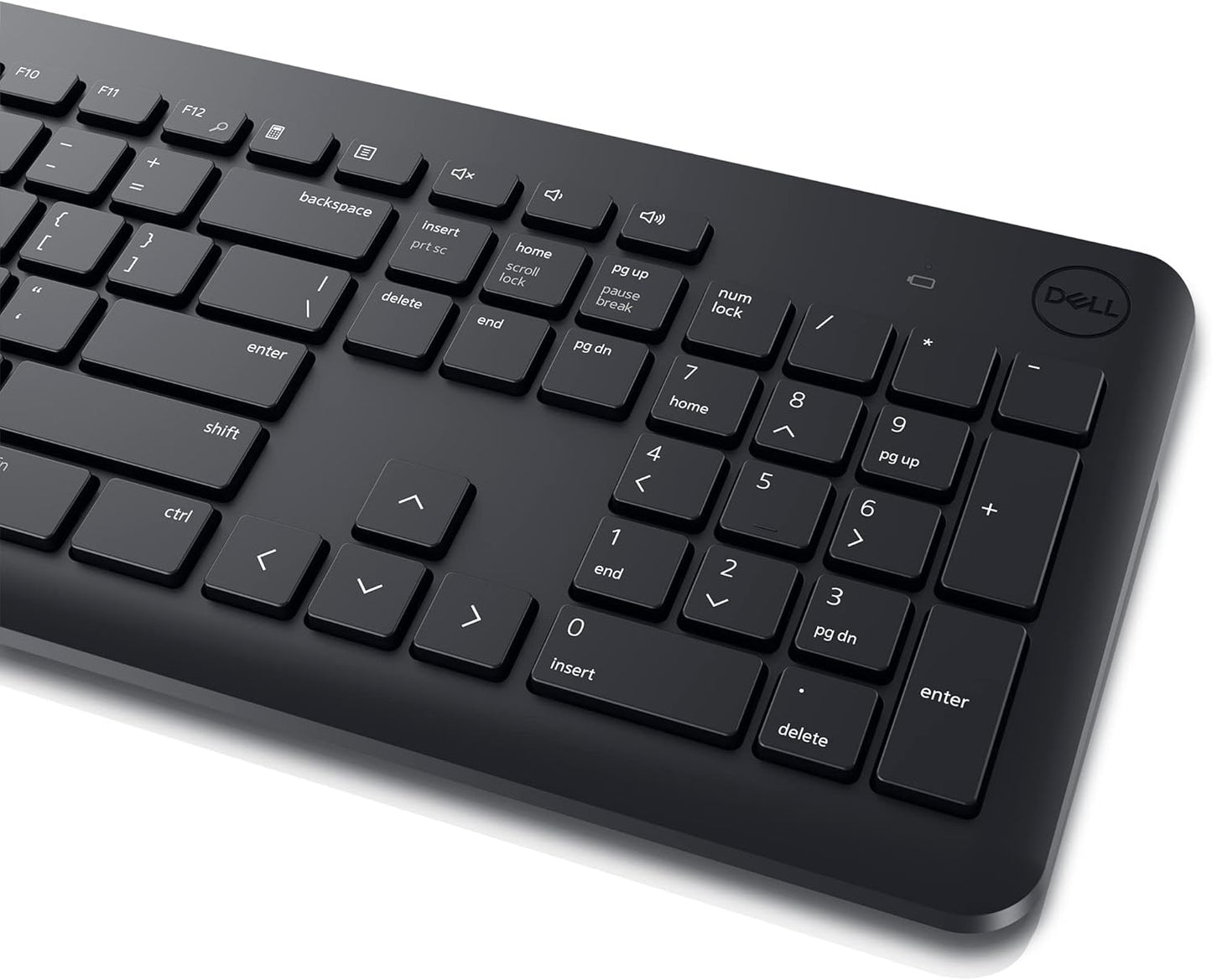 Dell KM3322W Wireless Keyboard and Mouse Combo - Black (UK QWERTY)
