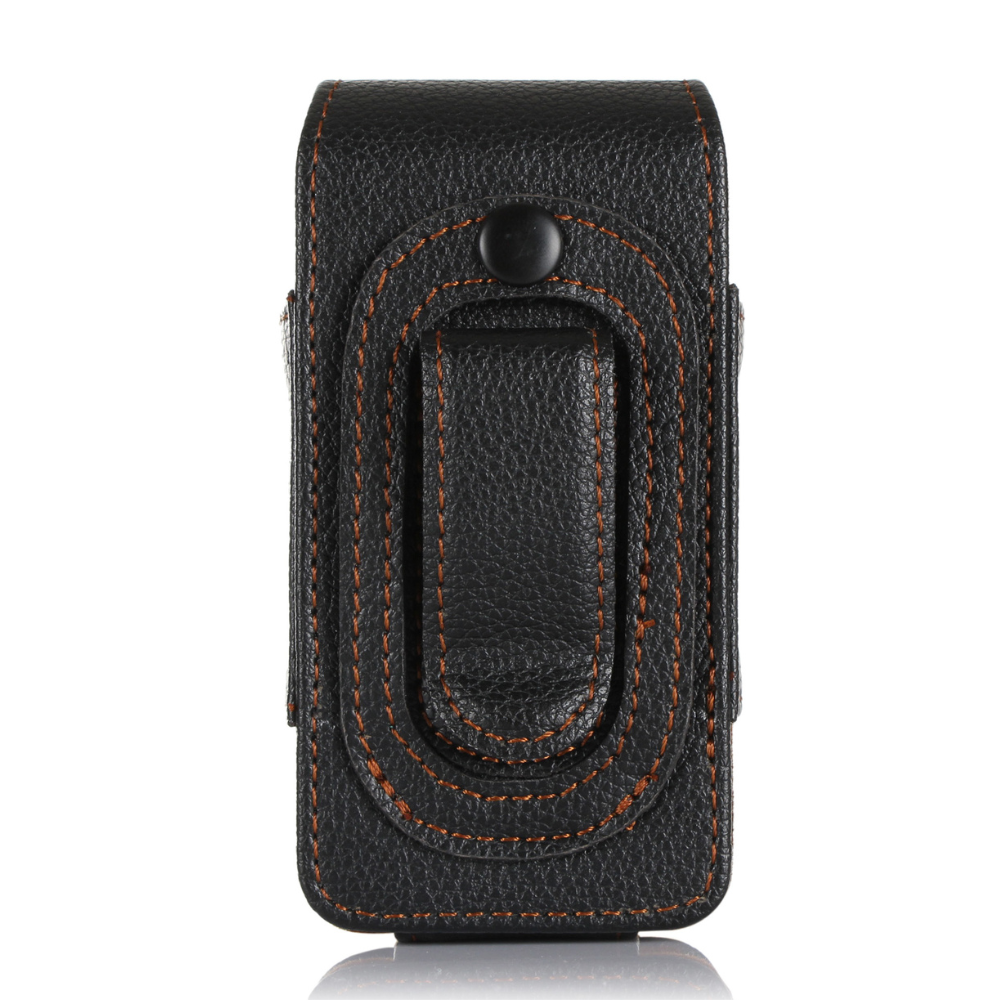 TTfone Original Brown Faux Leather Holster Case (TTCS3) for Lunar TT750, Nova TT650 Mobile